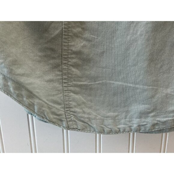 Columbia Sportswear Co. Women’s Cotton Ramie Mint Green Button Down Shirt Size S - Picture 7 of 12